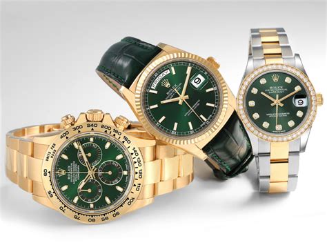 rolex black metal with green numbers|Rolex green colors.